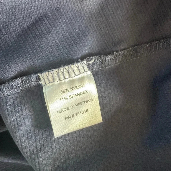 Bette & Court Womens Half Zip Pullover Blue XL - Picture 5 of 5